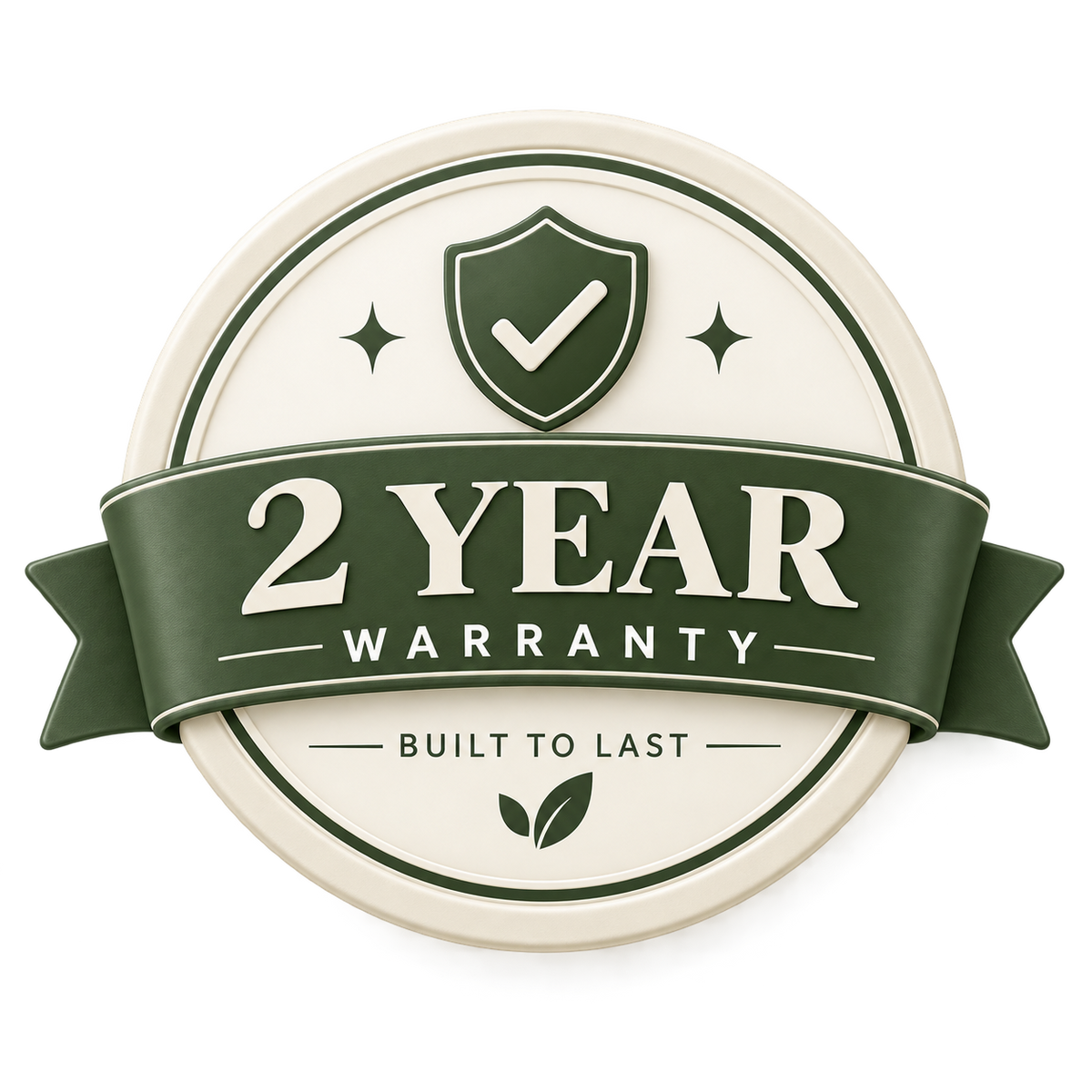 2-year warranty