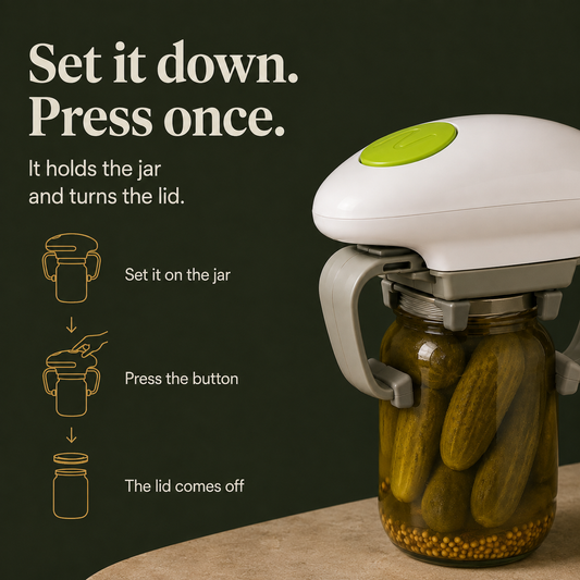 Avello TwinGrip™ Automatic Jar Opener